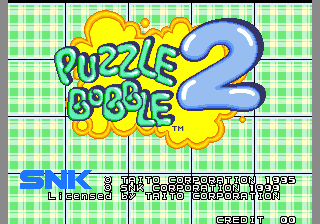 Puzzle Bobble 2 (Arcade, Neo Geo) (gamerip) (1995) MP3 - Download